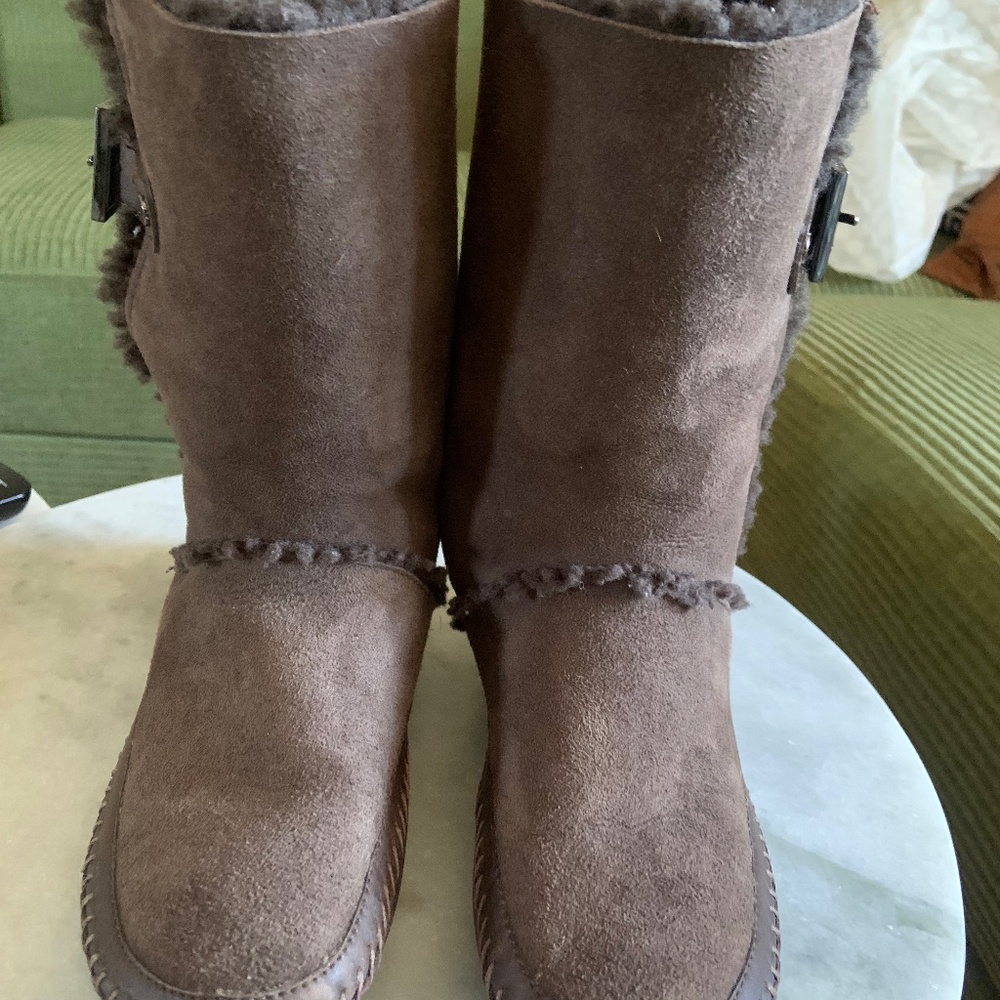 Tory Burch Shearling Boots